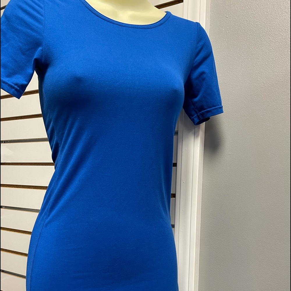 Blue soft Dress